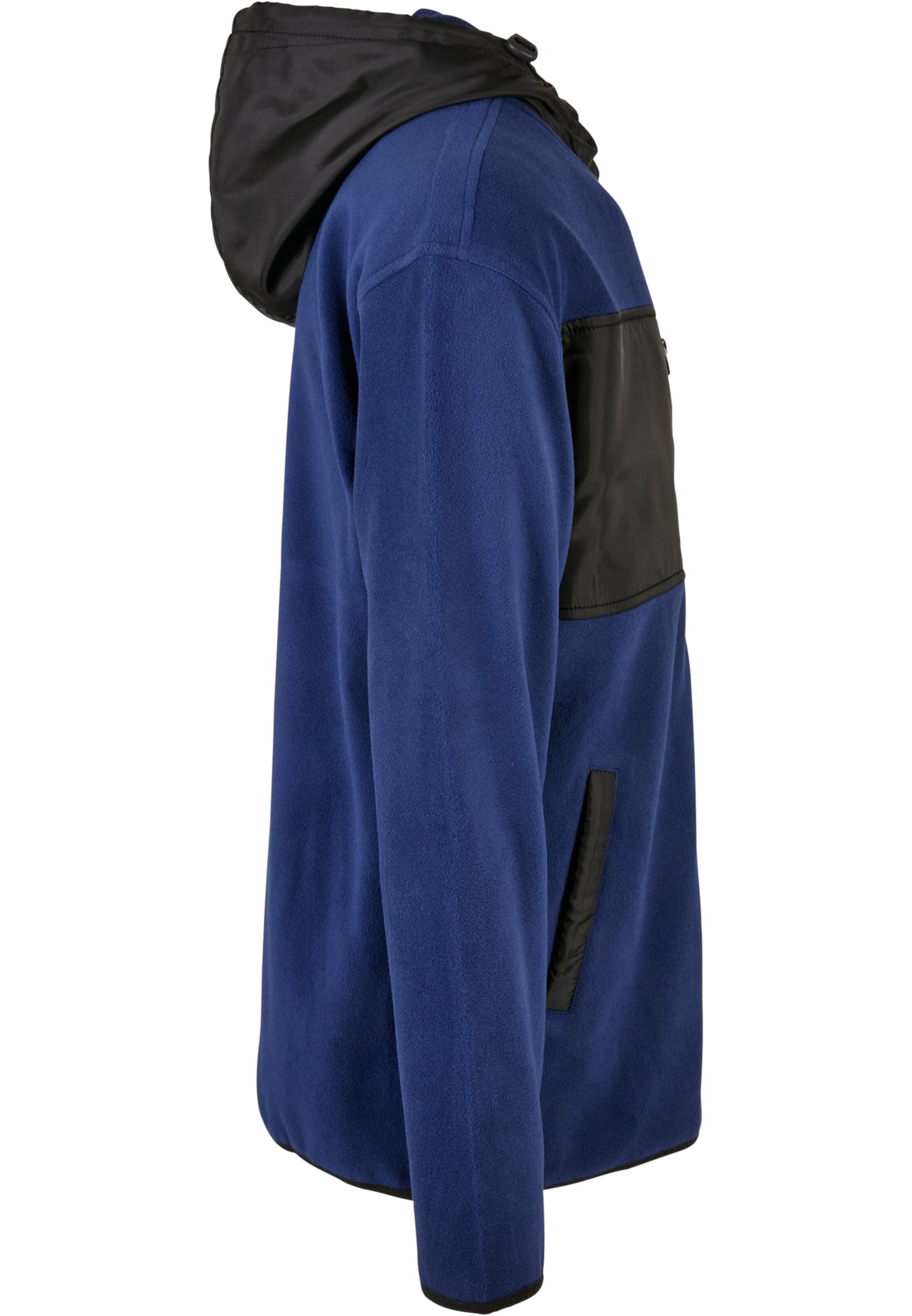 Urban Classics Jopa iz flisa | modra barva