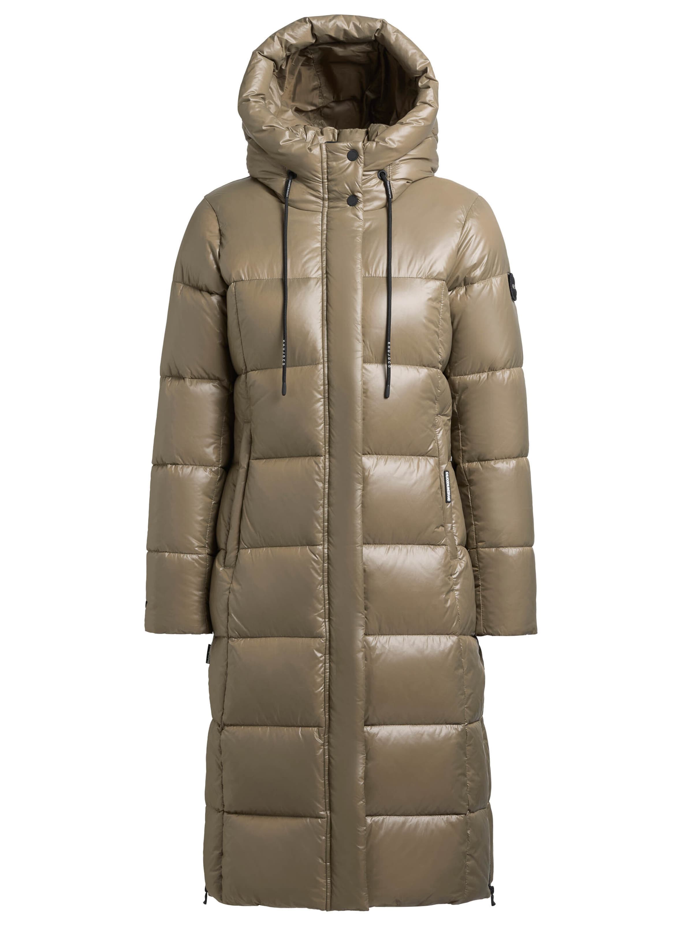 khujo Zimný kabát 'Willa' - Sivá: predná strana