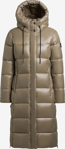 khujo Mantel 'Willa' in Grau: Vorderseite