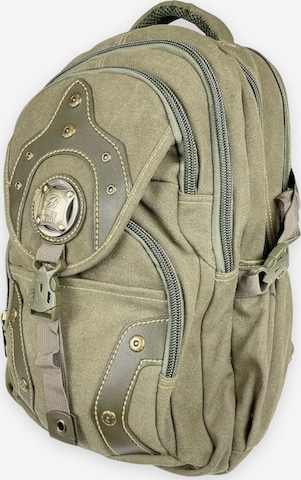 Kumixi Rucksack in Grün: Vorderseite