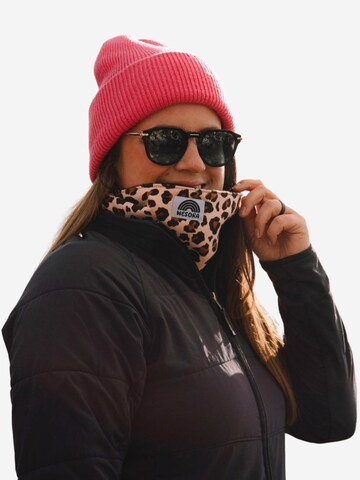 WESORA GmbH Loop scarf 'Printed Neckwarmer Fleece + UV-Schutz' in Beige