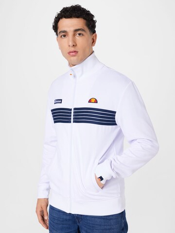 ELLESSE Sweatjacke 'Vicenza' in Weiß: predná strana