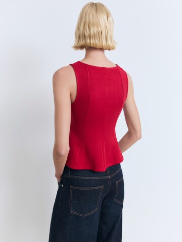 MANGO Top 'COQUI' in Red