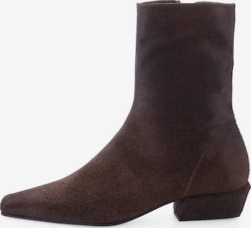 Bottines ' ALMA ' Kennel & Schmenger en marron : devant