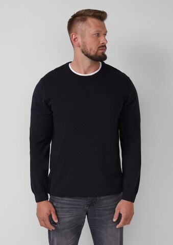 Pull-over s.Oliver en noir : devant