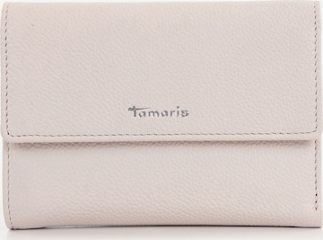 TAMARIS Portemonnee ' Amanda' in Beige: voorkant