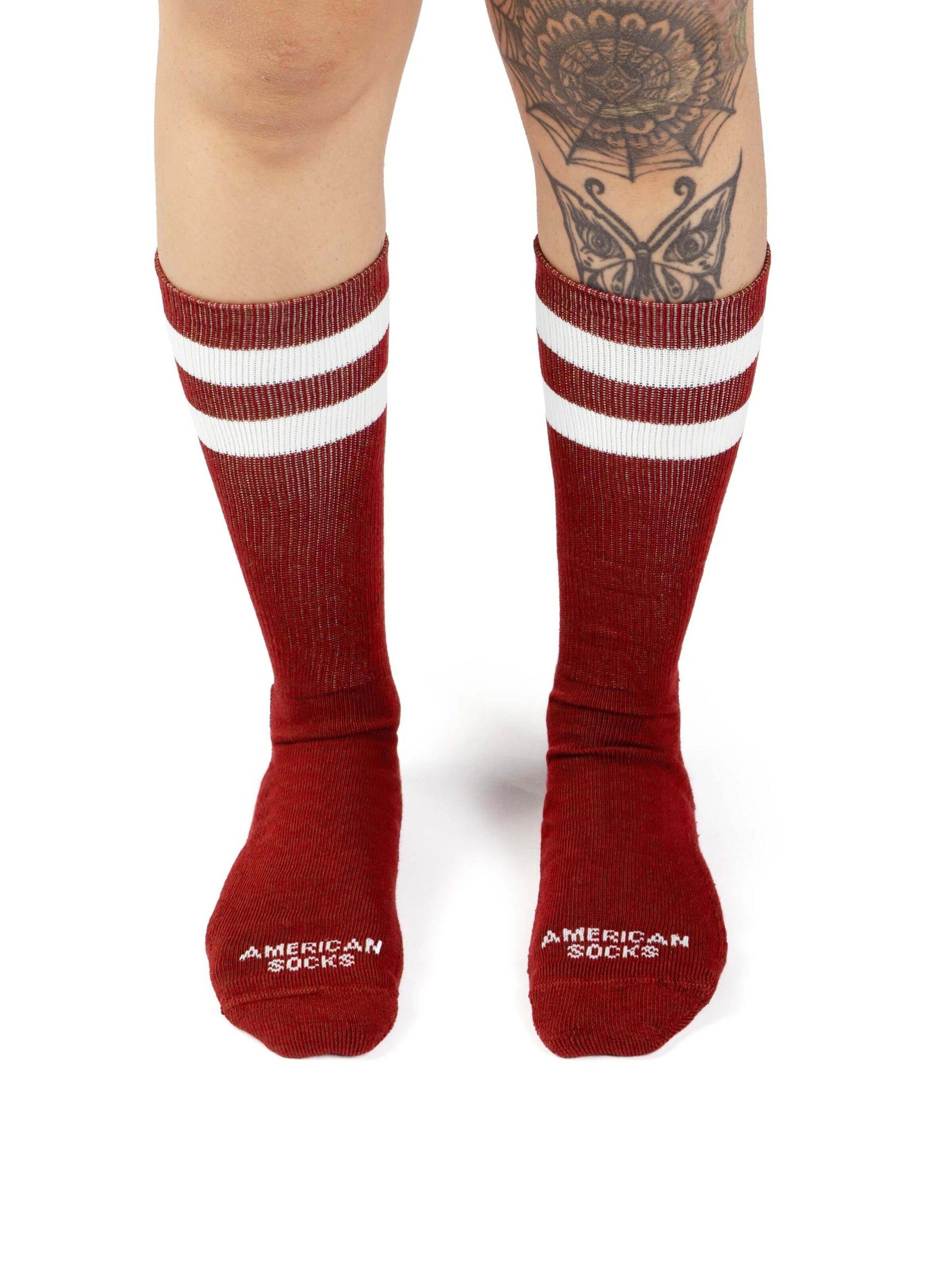 American Socks Socken 'Crimson'‌‌‌‌ in Rot