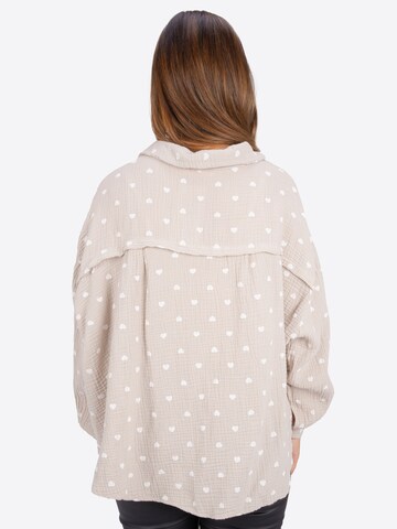 Chemisier 'Liya' Seasons of April en beige