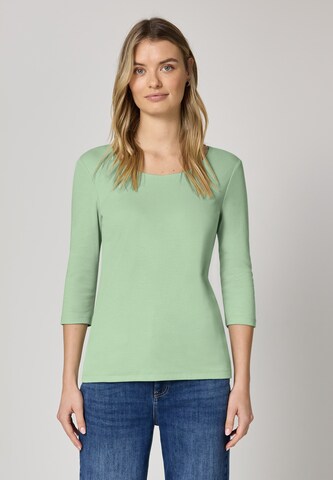 STREET ONE Shirt in Green: front