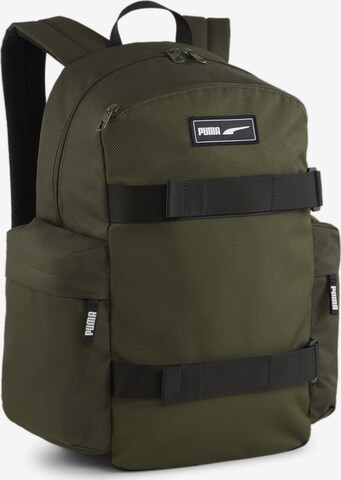 PUMA Backpack 'Deck' in Green: front
