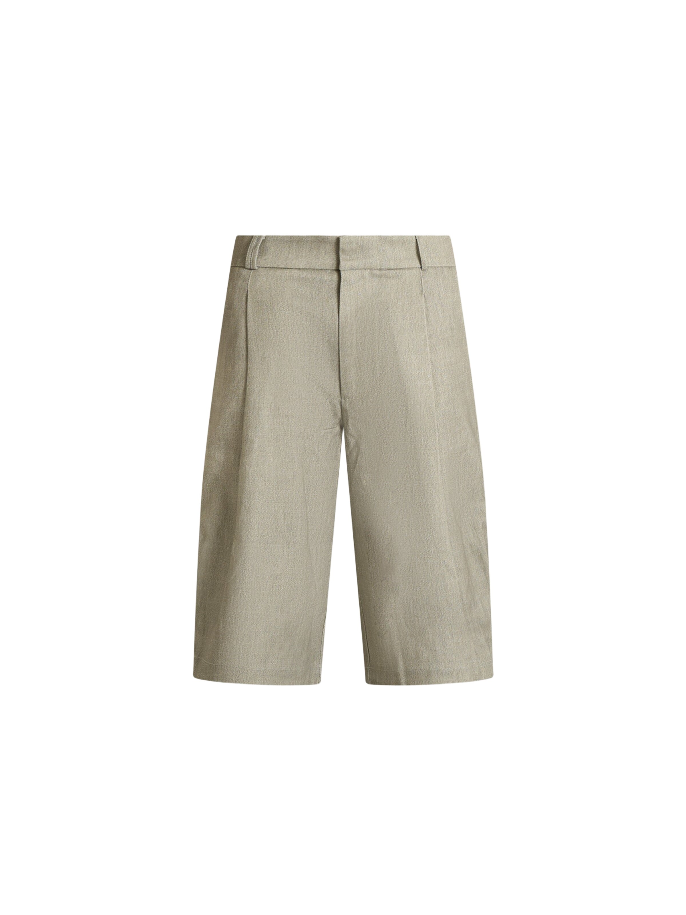 Bonsai Baggy Shorts in Grau: Vorderseite