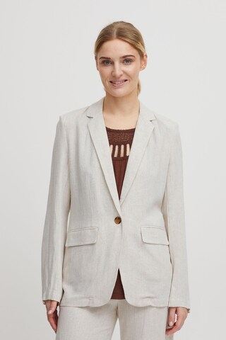 b.young Blazer 'Johanna' in White: front