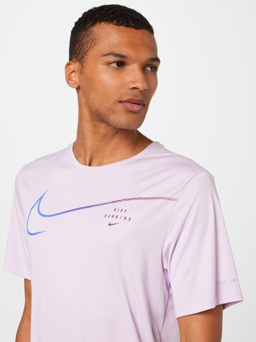 NIKE - Camiseta funcional 'Miler' en rosa