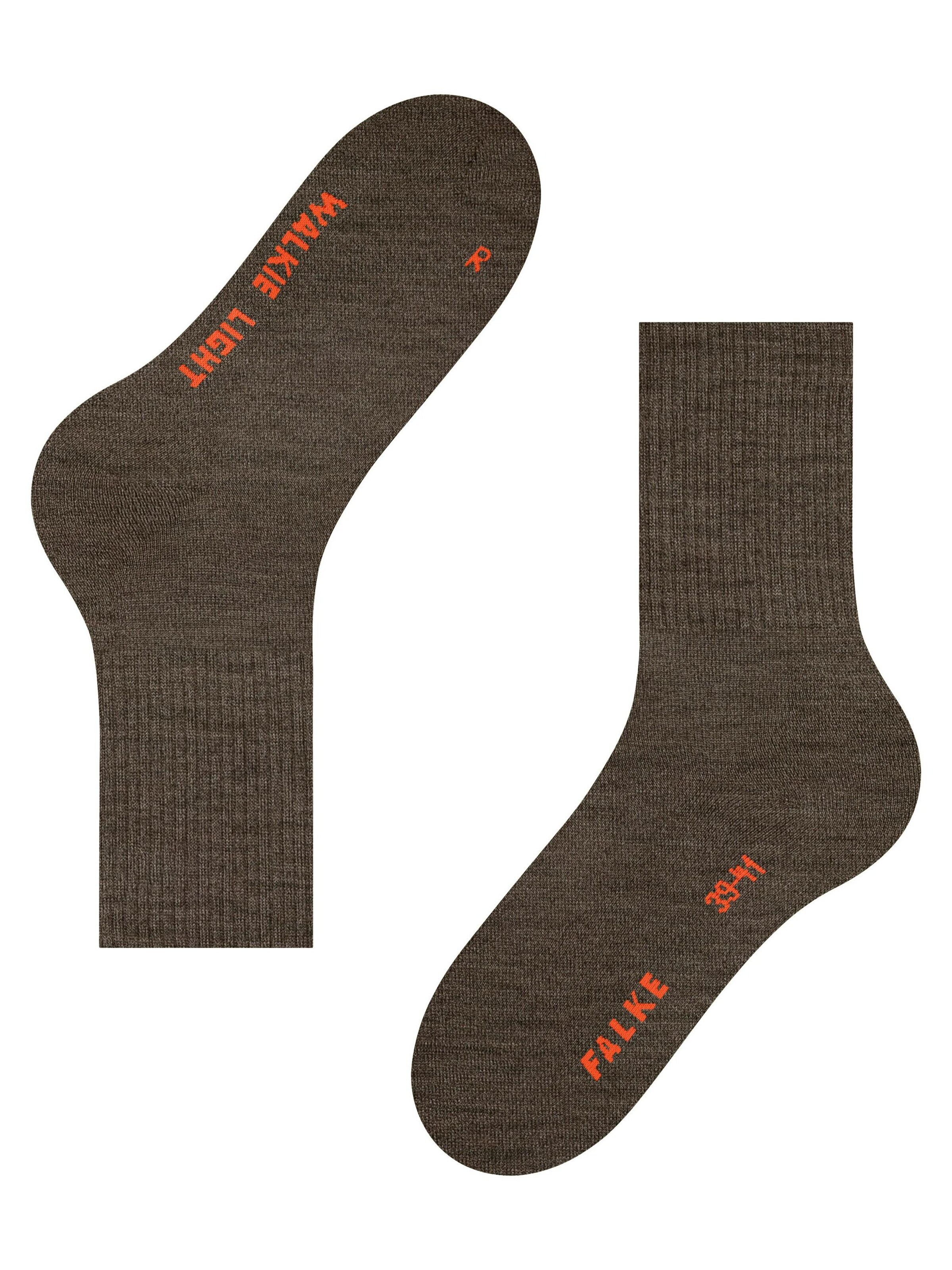 FALKE Socken 'Walkie Light'‌ in Braun
