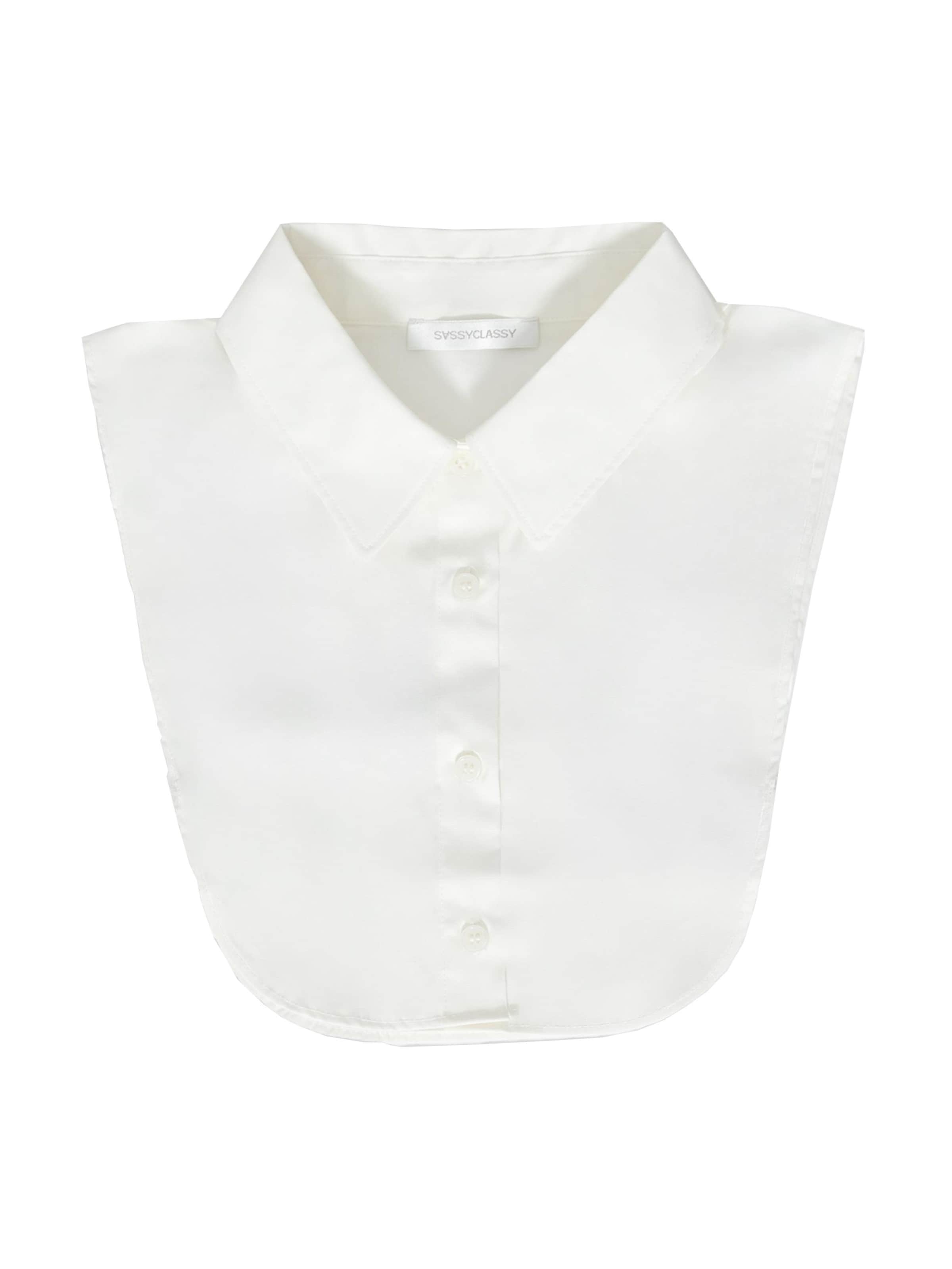 SASSYCLASSY Wrap in White: front