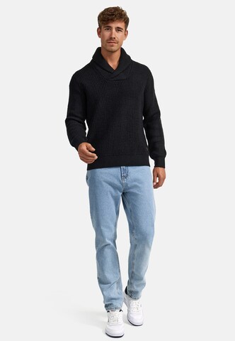 INDICODE JEANS Sweater 'Brockly' in Black