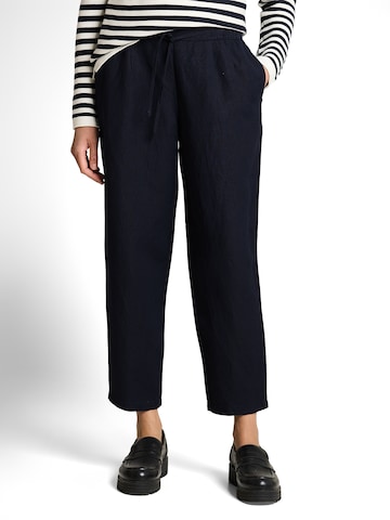 TOM TAILOR Loose fit Pants in Blue: front
