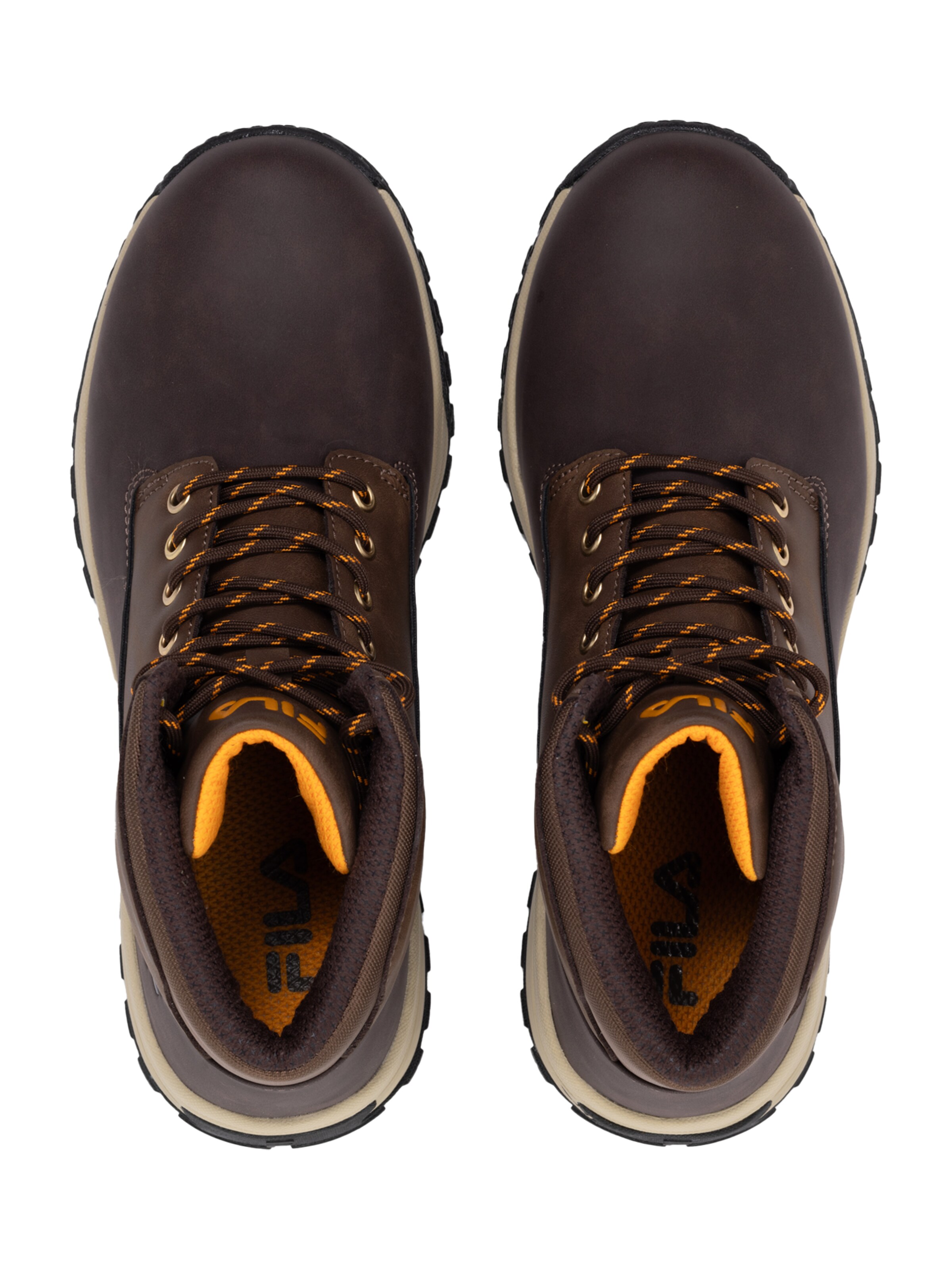 FILA Šněrovací boty – hnědá