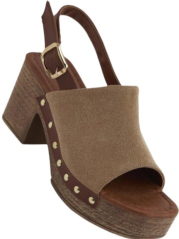 Limoya Sandals 'Damensandalen' in Beige: front