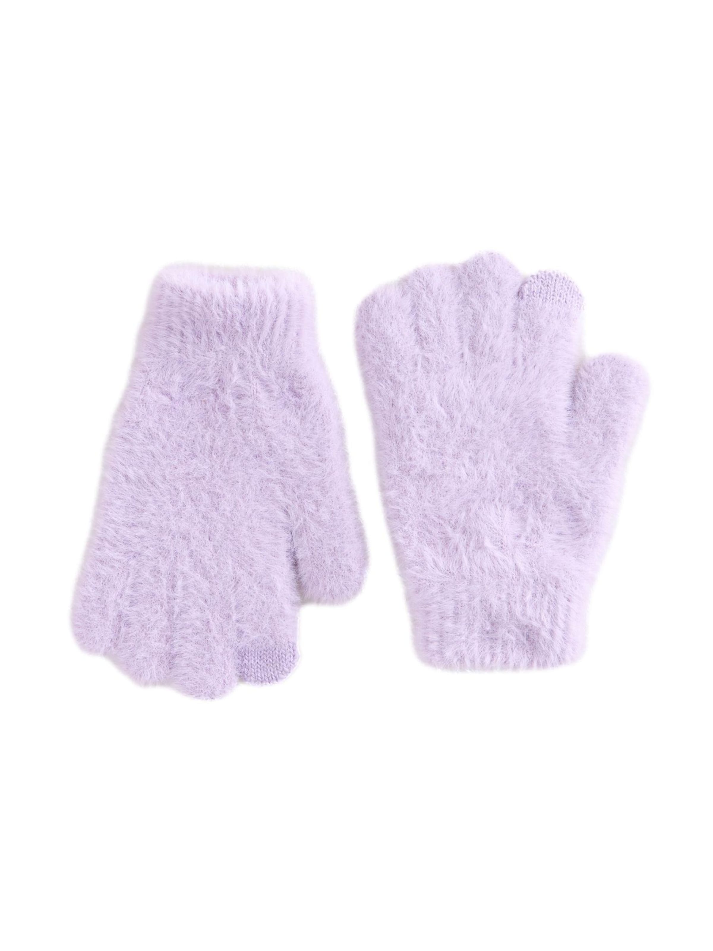 Gants Next en violet : devant