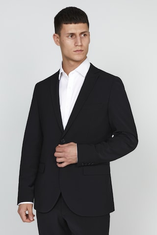 Matinique Regular fit Colbert 'Jonathan' in Zwart: voorkant