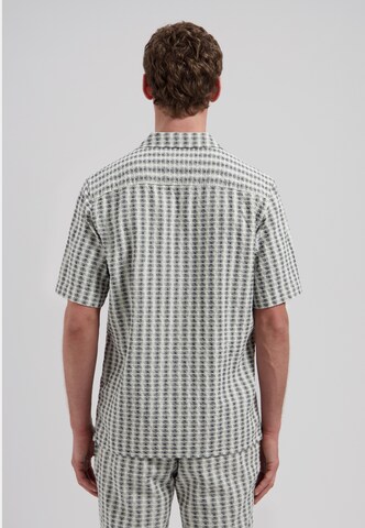Dstrezzed - Regular Fit Camisa 'Lucas Resort' em azul