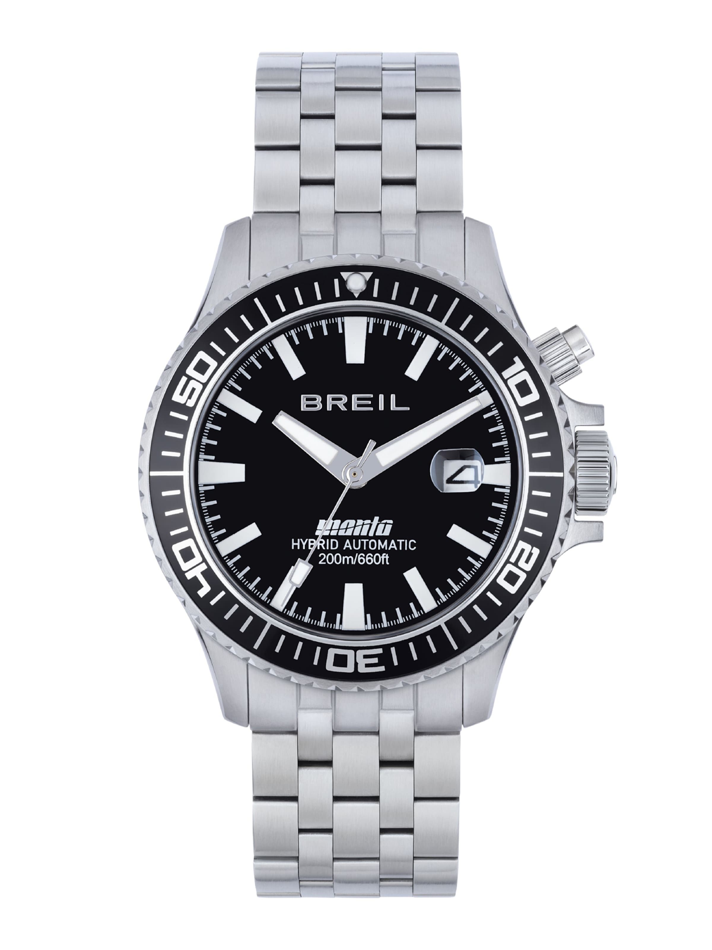 Breil Analoog horloge 'Manta P.R.O.' in Zilver: voorkant