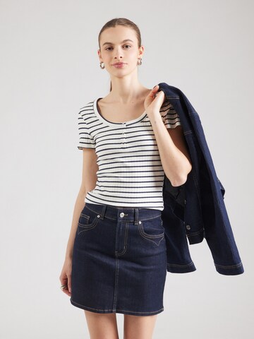 VERO MODA T-shirt 'VMSEA' i vit: framsida