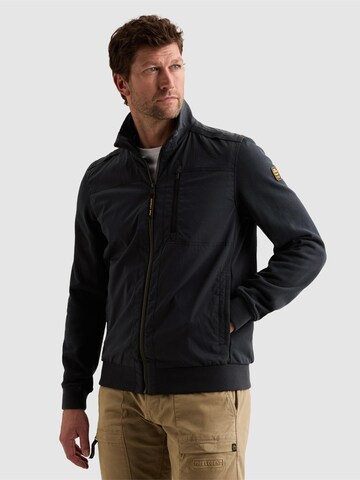 PME Legend - Chaqueta de entretiempo 'Hybrid jacket with zipper closure and side pockets' en azul