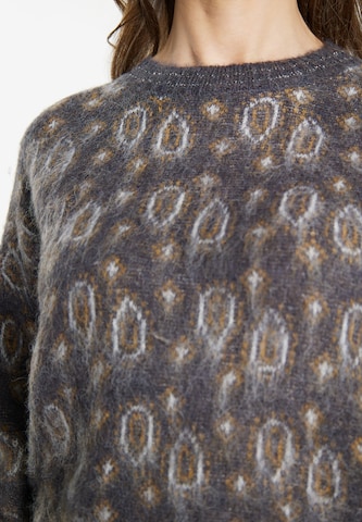 usha FESTIVAL Sweater in Brown