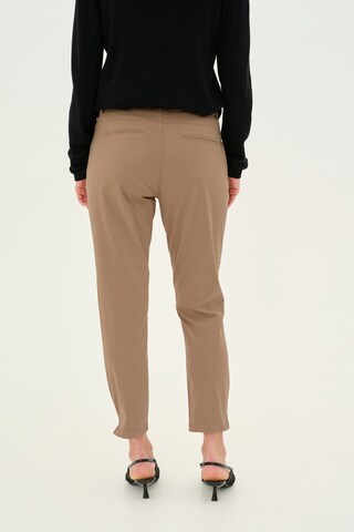 CULTURE Regular Hose 'Brita' in Beige