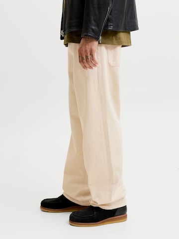 R.D.D. ROYAL DENIM DIVISION Loosefit Broek in Beige