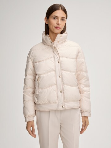 JOOP! Winterjas 'Orkida' in Beige: voorkant