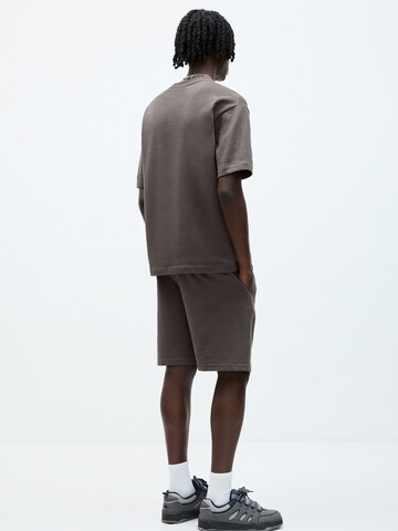 Pull&Bear Mikina 'STWD' - Sivá