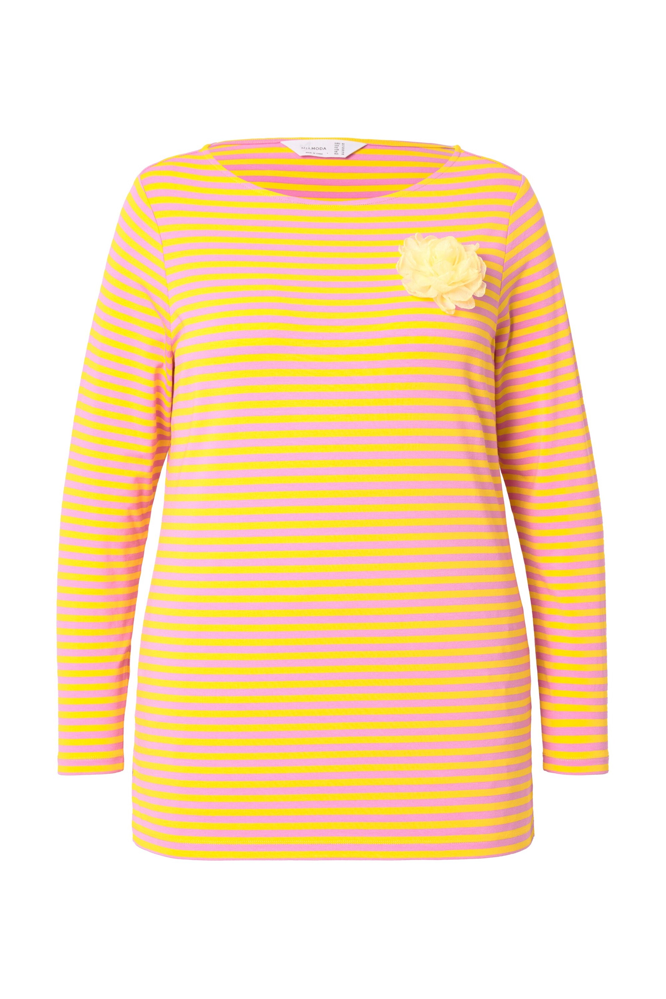 MIAMODA Shirt in Gelb: Vorderseite