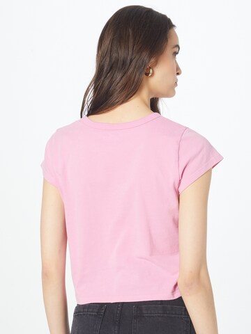 HOLLISTER - Camiseta en rosa