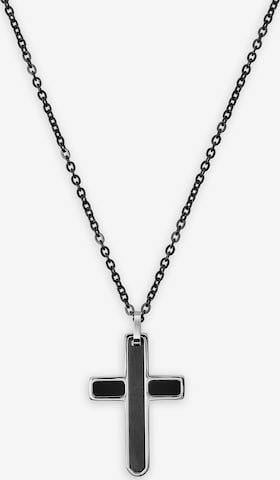 XENOX Necklace in Grey: front