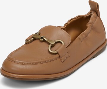 Marc O'Polo Classic Flats in Brown: front