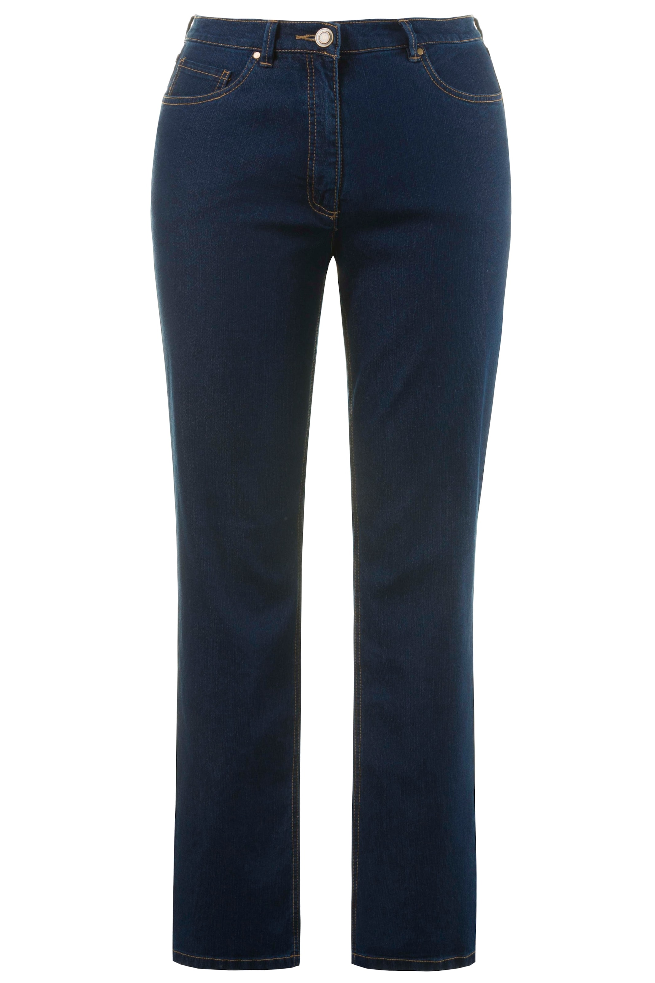 Ulla Popken Regular Jeans in Blauw: voorkant