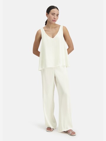 Wide Leg Pantalon 'SETONO' Nicowa en blanc