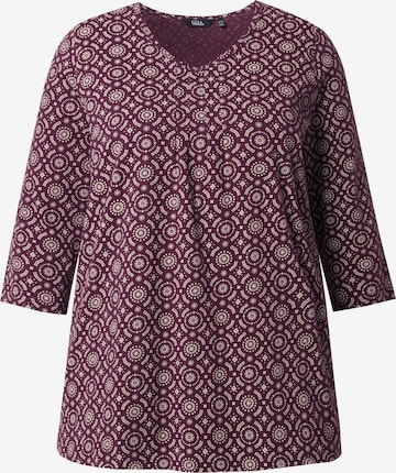 Ulla Popken Shirt in Gemengde kleuren: voorkant