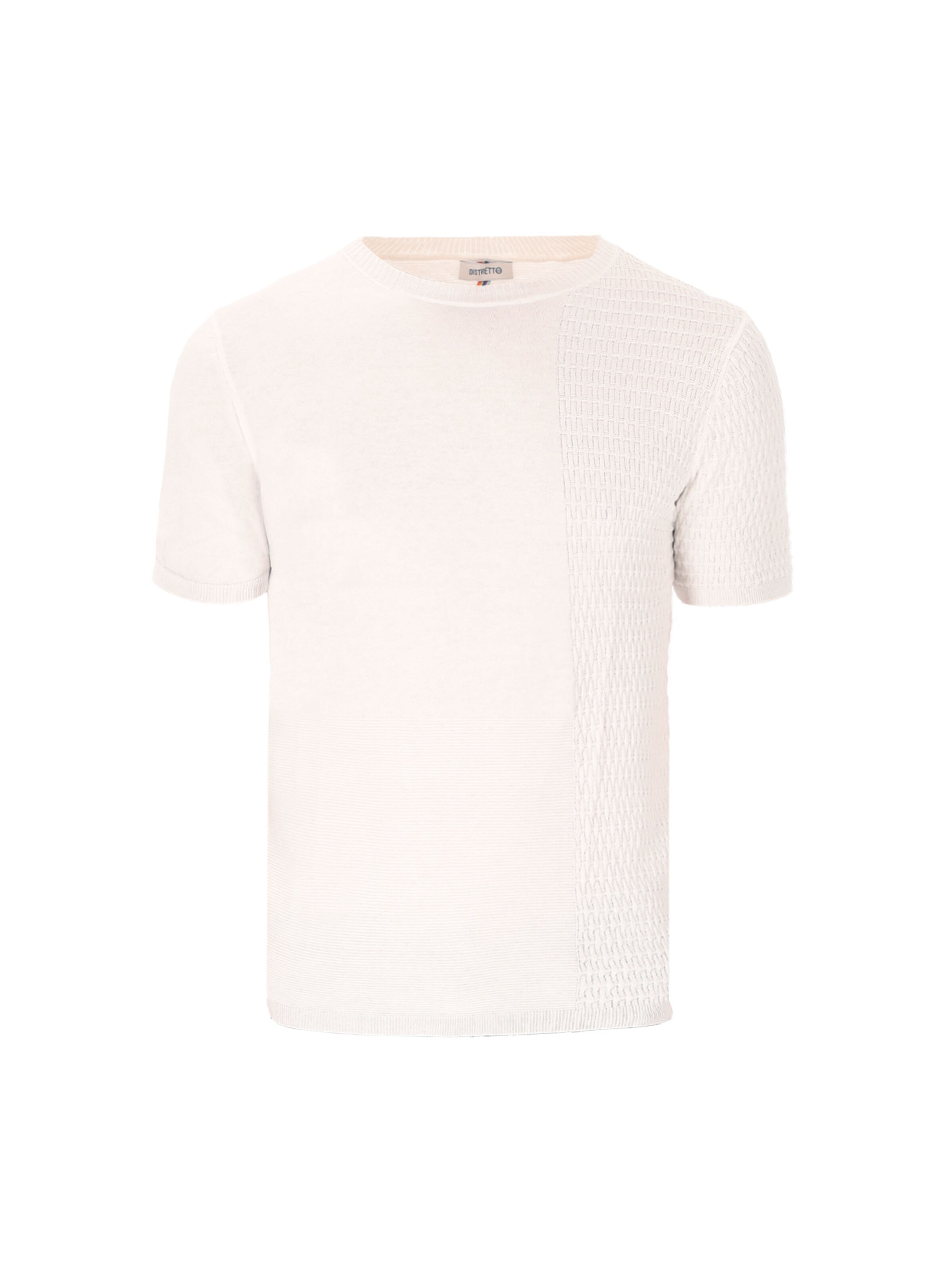 Distretto12 - Camiseta ' PATCH ZED ' en blanco: frente