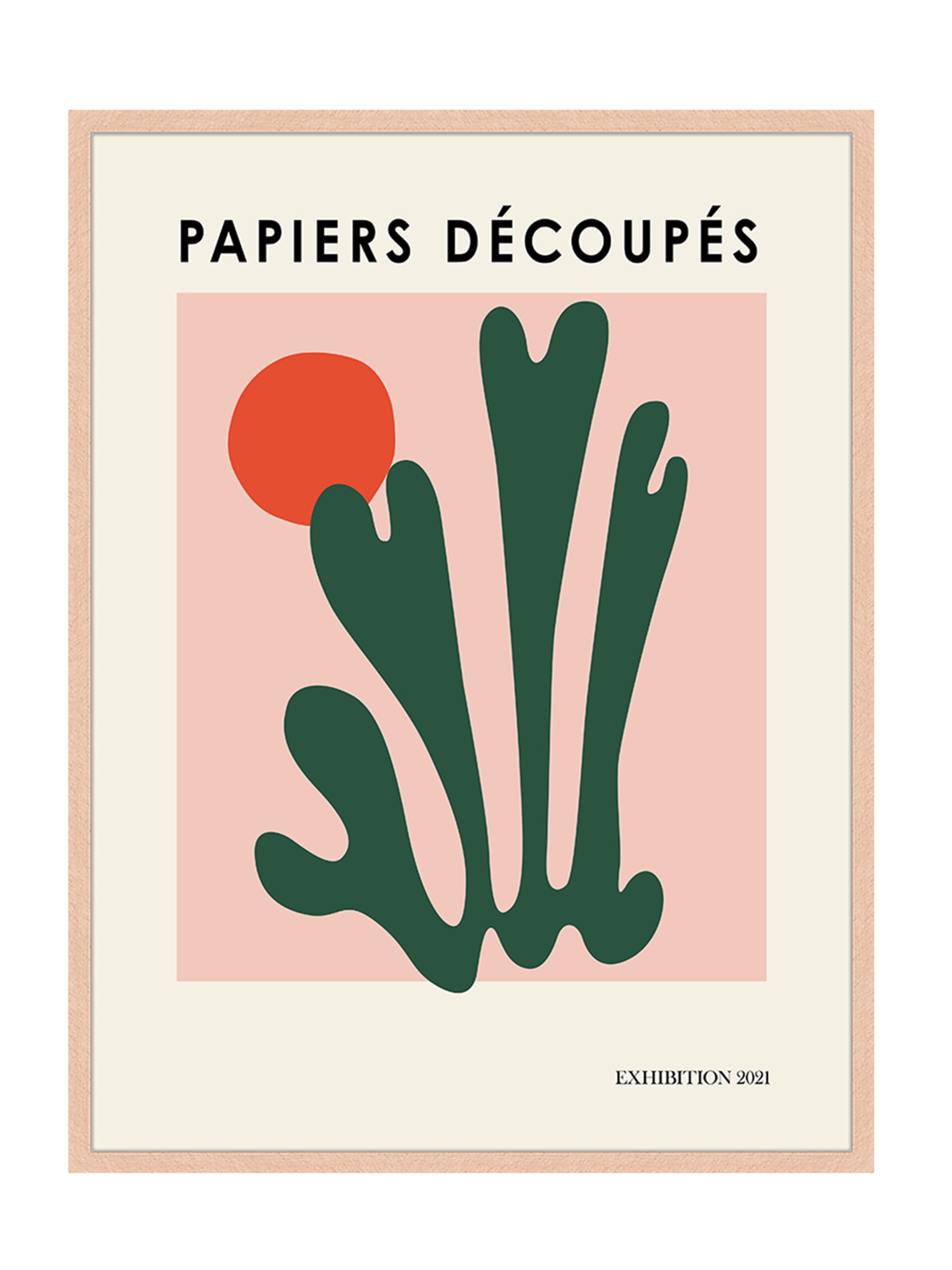 Liv Corday Image 'Papiers Poster' in Brown: front