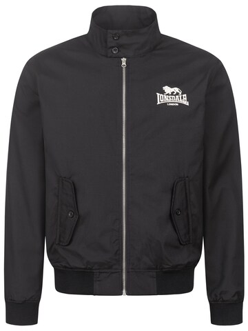 LONSDALE Jacke 'Harrington' in Schwarz: Vorderseite