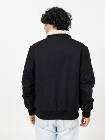 Bombers Winterjas 'AVIATOR MEN' in Zwart