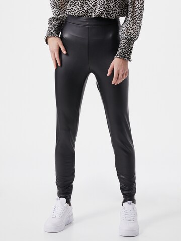 Maze Skinny Pants in Black: front