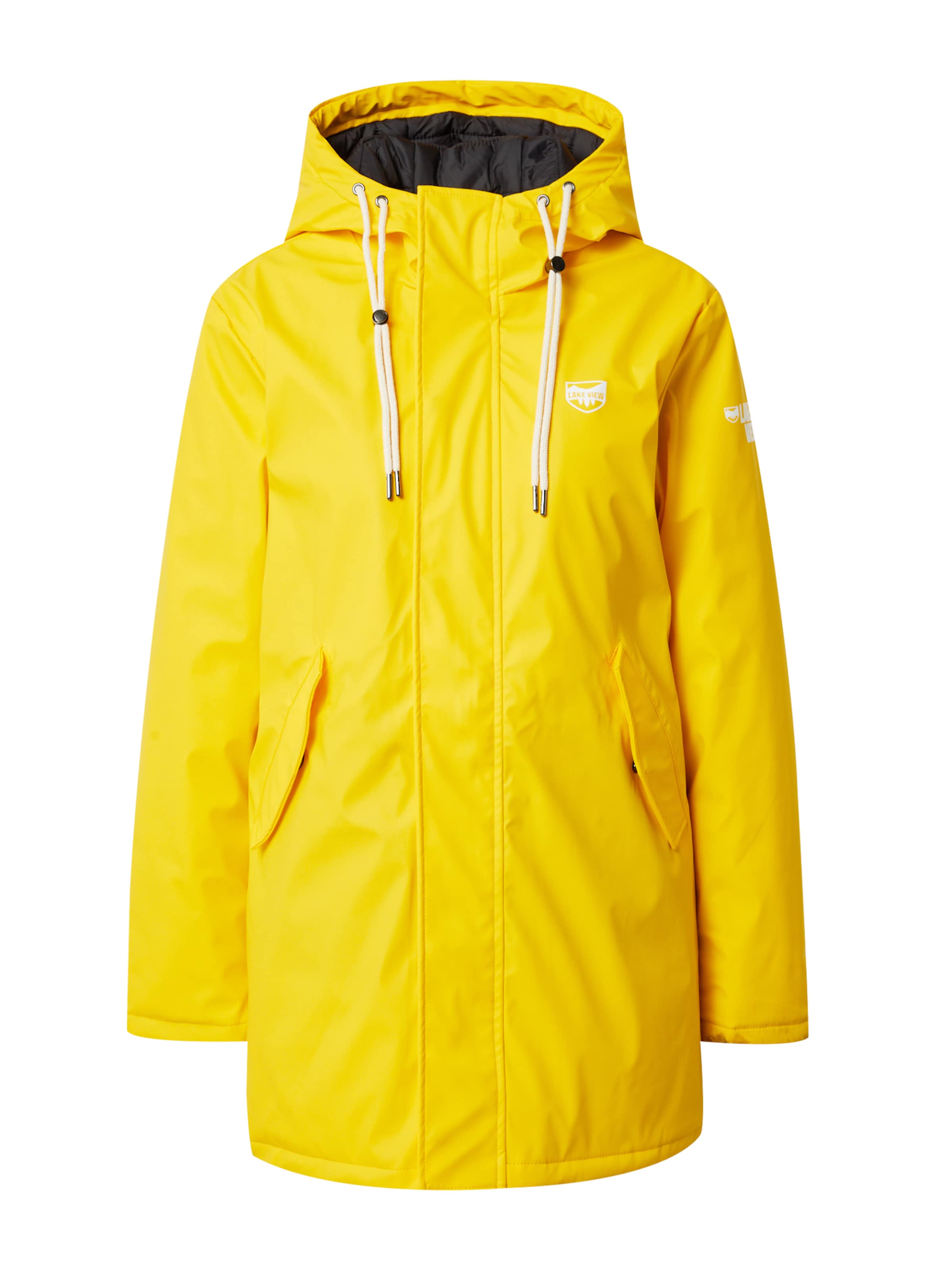 Giacca di mezza stagione 'Nadia' di Lake View in giallo: frontale