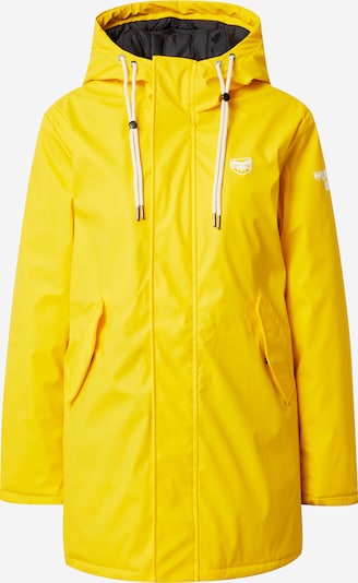 Lake View Between-season jacket 'Nadia' in Yellow / White, Item view