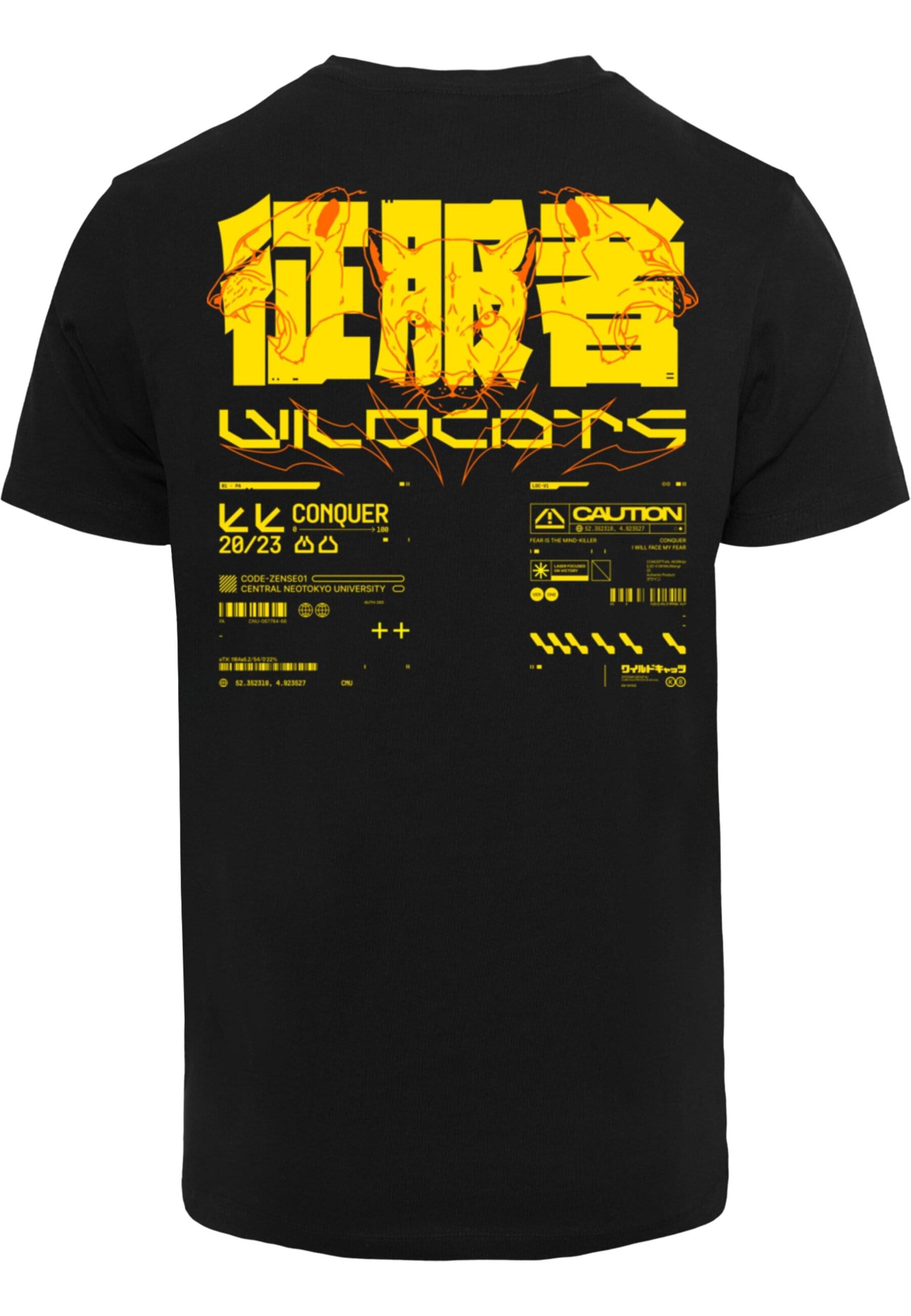 Merchcode Shirt 'Yasei' in Black