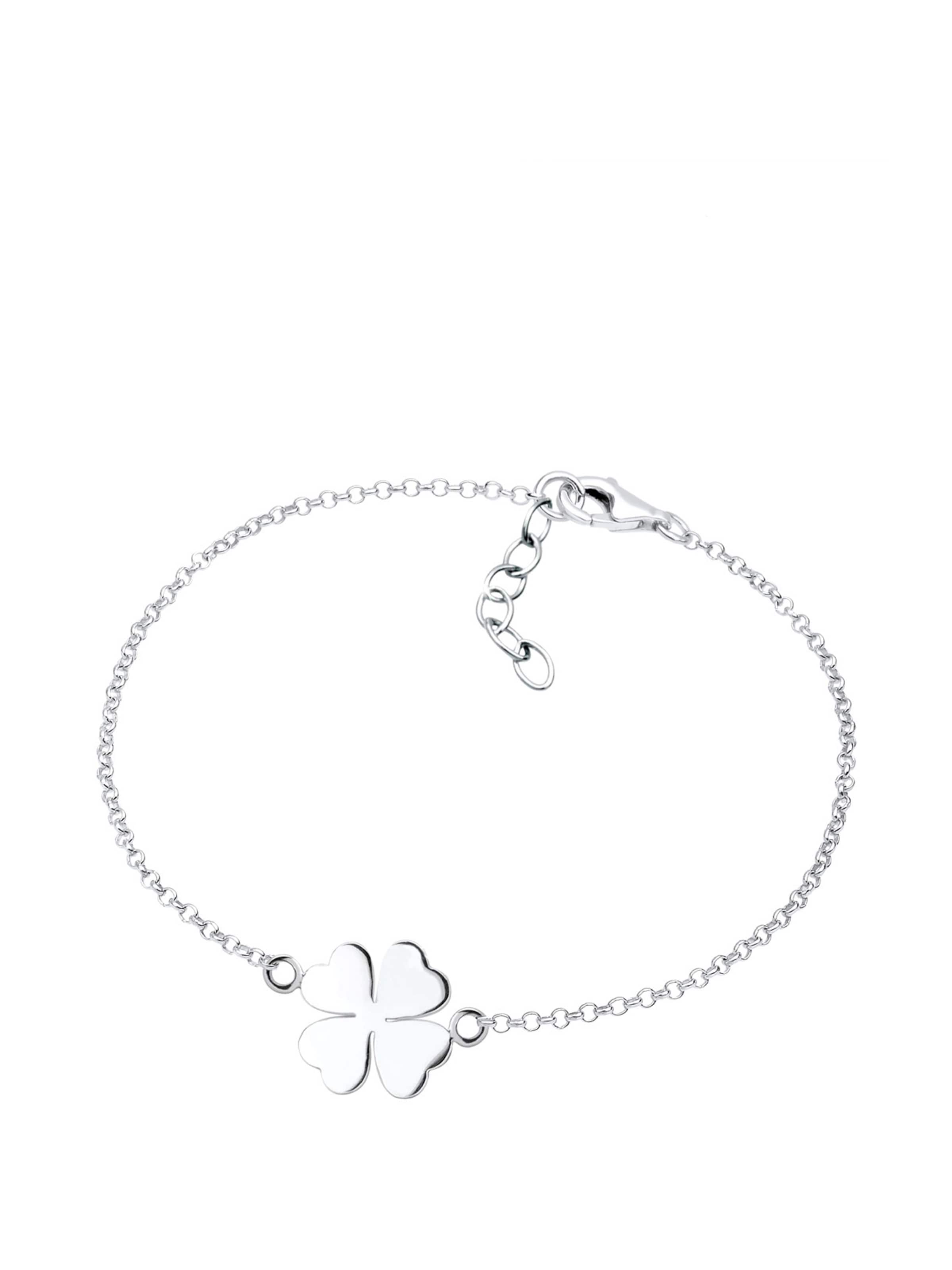 ELLI Armbånd 'Kleeblatt' i sølv